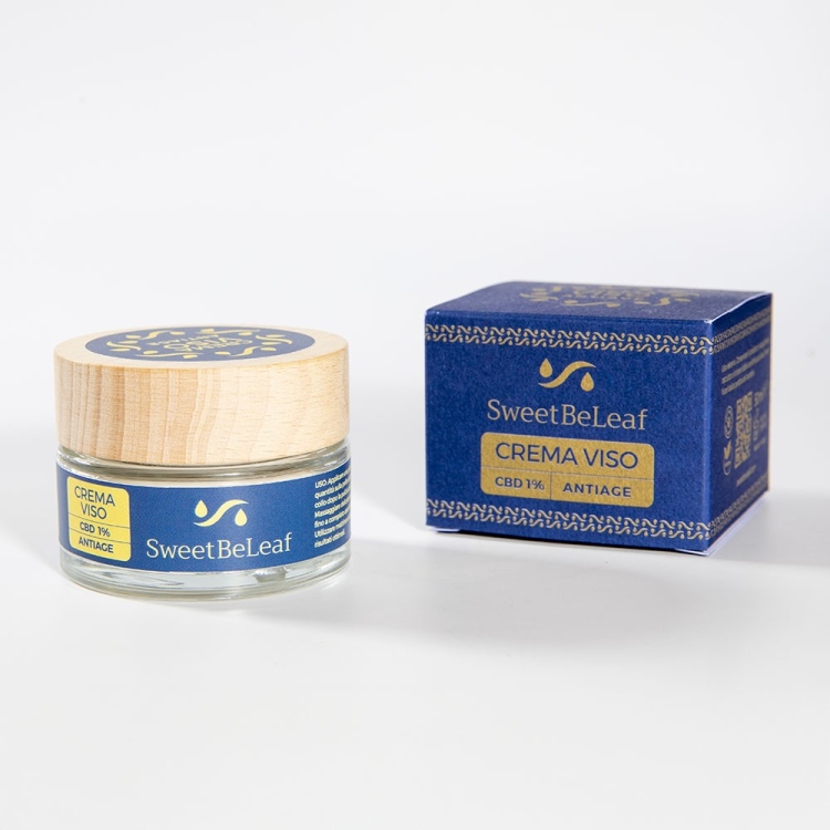 Crema Viso al CBD antiage - 50 ml