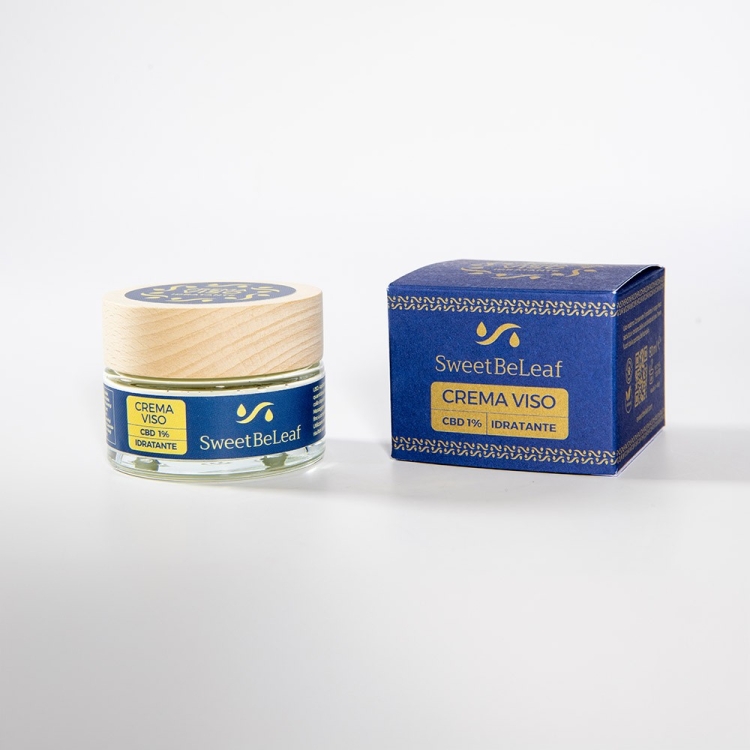 Crema Viso al CBD idratante - 50 ml