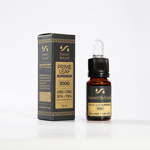 CBD OIL 30% + CBG 7.5% - PRIME LEAF SUPERIOR