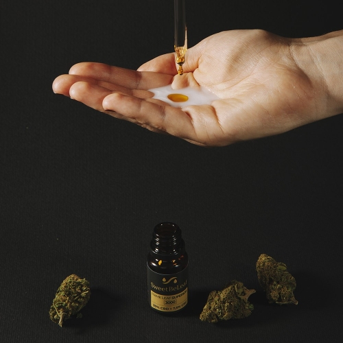 CBD Oil Prime Leaf 500 Plus - Broad Spectrum 5% CBD and 5% CBG - 10 ml
