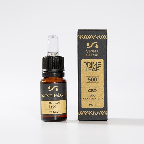 Olio di CBD Prime Leaf 500 - Broad Spectrum 5% - 10 ml
