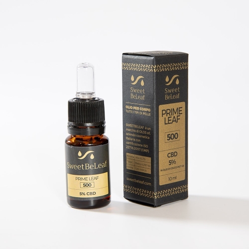 Olio di CBD Prime Leaf 500 - Broad Spectrum 5% - 10 ml