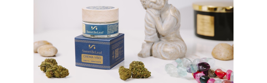 Creme Viso al CBD | SweetBeLeaf Biocosmetici